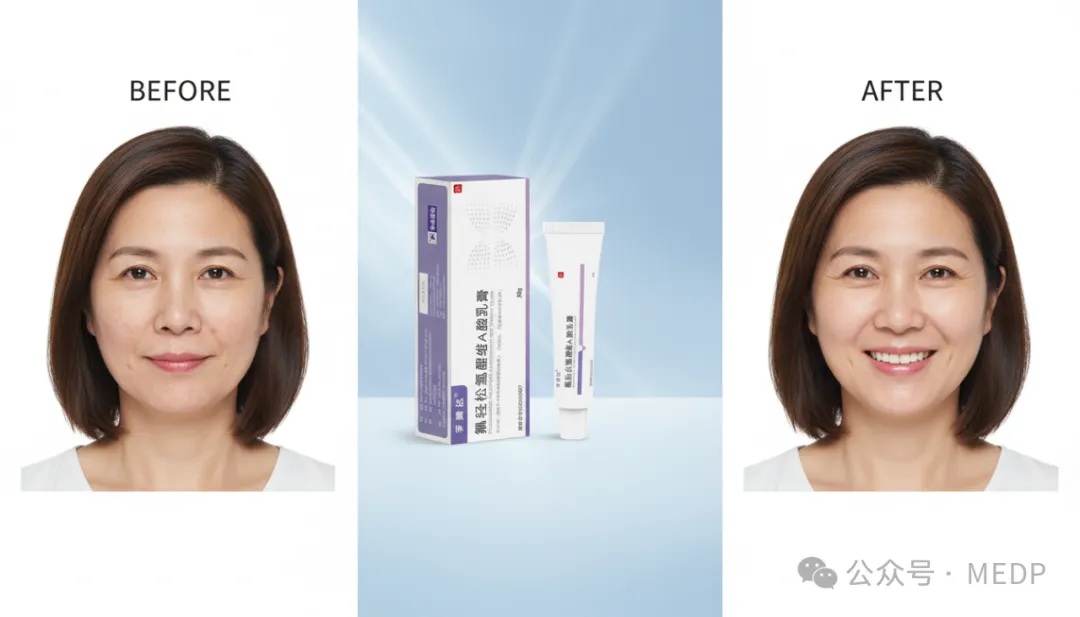 ?该怎样用“氟轻松氢醌维A酸乳膏”来治疗老年斑？