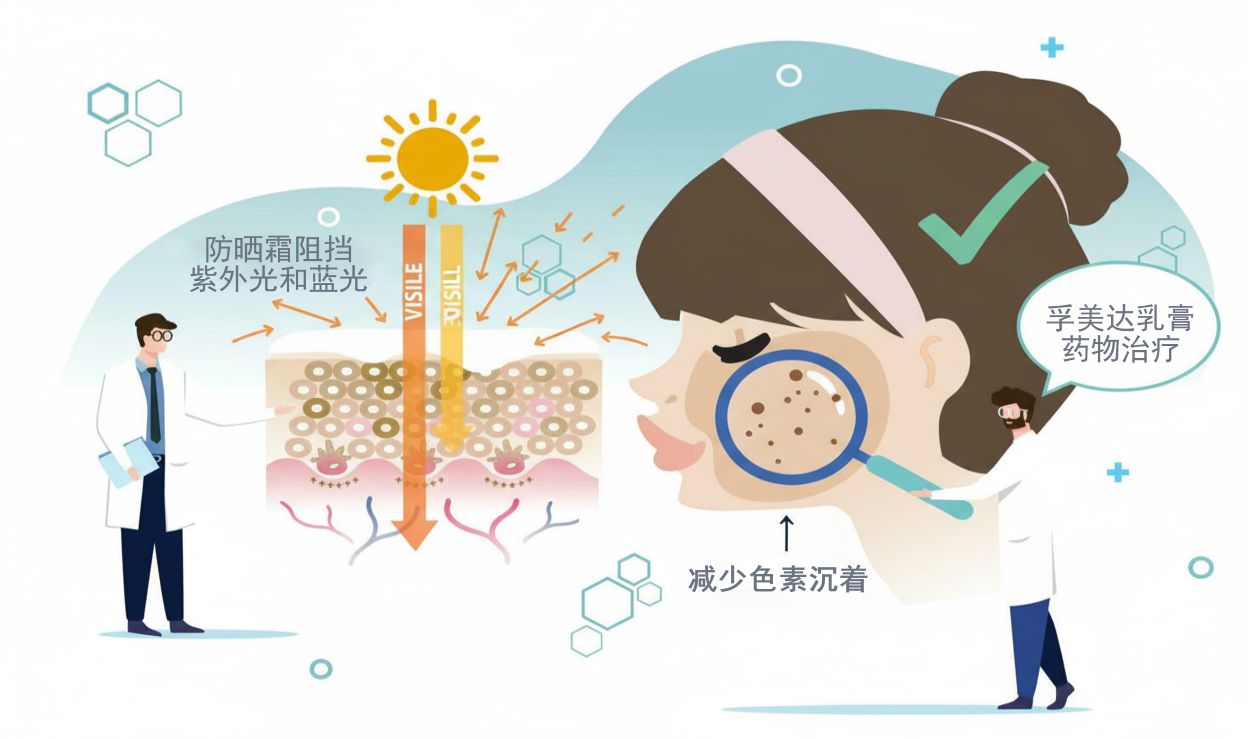 黄褐斑治疗期间用哪种防晒霜更好？