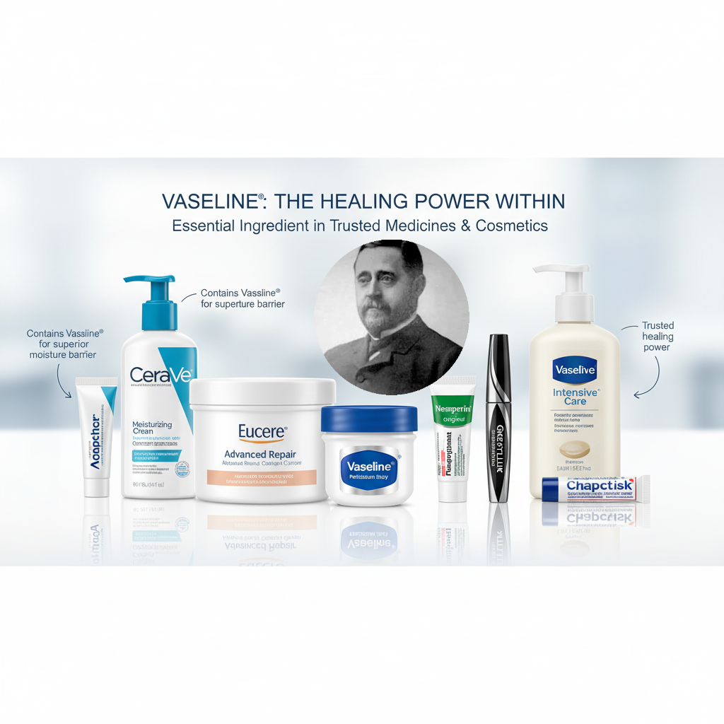 从曾经石油业的废物到现代医药化妆品业的宠儿：凡士林的进阶史